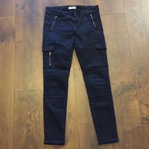 Zara moto pants